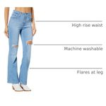 Levi's NWT Levi’s Women’s 726 High Rise Flare Jeans – Size 31 Regular Photo 8