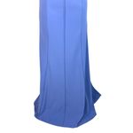 DKNY  Cross Back Scuba Crepe Gown 2 New Periwinkle Blue Formal Dress Black Tie Photo 4