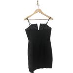 Liv Foster Asymmetric Hem Short Cocktail and Party Dress Size 12 Black Photo 3