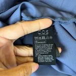 COS  Short-placket Denim Shirt dress Photo 9