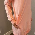 Koolaburra by Ugg  Slate Coral Peach Sweatshirt Dress Small soft comfy  #159 Photo 1