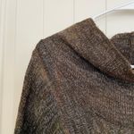 EUC | Yarn Art women’s thin lightweight acrylic‎ knit cowl neck sweater medium Brown Photo 1