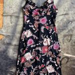 La Belle Floral Print Halter Dress Photo 0