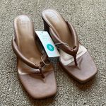 A New Day Brown Sandal Heels Photo 0