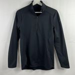 Nike Dri-Fit Size S Sweatshirt Pullover 1/2 Zip Long Sleeve Golf Black 930149 Photo 10