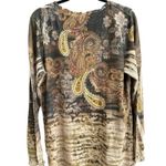 New Directions Women’s Size Medium Long Sleeved Blouse Photo 1
