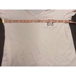 Victoria's Secret Light Pink Long Sleep Shirt Short Sleeve VS Logo Pocket Small Photo 6