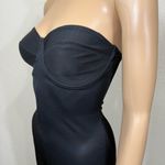 Elegant Vintage Black Strapless Bodycon Shapewear Dress Size undefined Photo 4