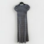 Polo Ralph Lauren Striped Cotton Nautical‎ Tee Shirt Maxi Dress XS Blue Photo 7