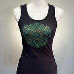 Athleta CLEARANCE! Black Mandala Tank Size XXS NWOT Photo 0
