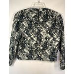 Eleven Paris -3. Women's Abstract Print Long Sleeve Sweatshirt Black Size Small Photo 5