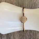 Anne Klein Rose gold Tone Rhinestone Bracelet Sz 6 in. Photo 3