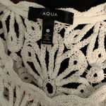 AQUA  Lace Top White Photo 2