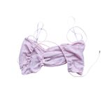 For Love & Lemons  Crop Top Small Pink Rhinestone Coquette Y2K Sparkle Glam Club Photo 3