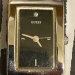 Guess Silver Watch with Black Dial Photo 0