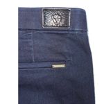 Anne Klein Dark Blue Stretch Cotton Bootcut Pull Photo 2
