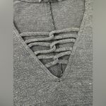 Yuni Loose Fitting Flowy Tank With Tie V Photo 1