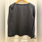Loft   Black and Red Women's Top Sweater size M Photo 2