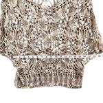 Womens Hand Knitted Crochet Top XS Photo 9