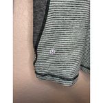 Lululemon  Striped Quarter Zip Pullover Top Athletic Activewear Size 6 Photo 3