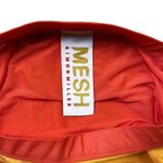 SIMON MILLER Mesh Pluto Midi Skirt in Sunset Orange Size XS Photo 6