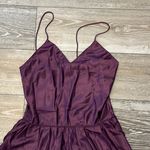 Vintage Barbizon Boutique Satin Remarque Sz S Purple Sleep Romper Teddy Photo 5