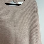 MABLE Johanna sweater romper in Taupe Tan Size M Photo 3