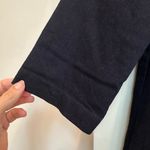 ZARA  Dark Blue Denim Couture Shift Dress Floral Rhinestones Women’s Size Medium Photo 7