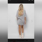 New Comfrt Essential Oversized Tee Dusk Gray Size M Photo 4