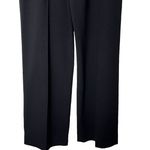 AQ/AQ Laurent High Waisted Wide Leg Trouser Pants Women’s 10 Black Pin Tuck Photo 7