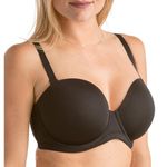 Wacoal Bra Womens 32DD Black Red Carpet Convertible Strapless NWT Photo 0