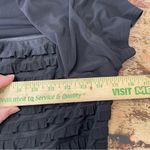 Joseph Ribkoff Y2K  Ruffle Belted Shrug Top Shirt Blouse‎ Size 8 Stretch Photo 3