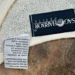 Sag Harbor  Petite Cream Sweater Blouse Large Photo 9