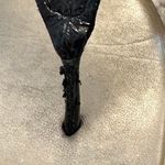 Aerosoles - Extremely Comfy Black faux leather sandals with buckle detail size 9.5 women Photo 3