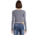 Aeropostale  - NWT Cropped Crochet Cardigan Sz L Photo 1