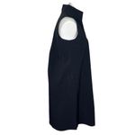 Tuckernuck  Black Sleeveless Charlie Dress Stand Up Collar Pockets Size XS NEW Photo 2