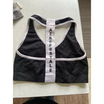 Aeropostale Women's  Black & White Sports Bra M Photo 2