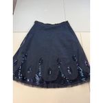Old Navy  Blue Sequin Mesh Skirt Size 1 Low‎ Waist Party Dance Special Occasion Photo 7