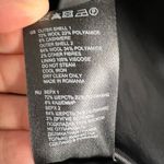 Reiss Laurent Women’s Wool Cashmere Black Gray Colorblock Pea Coat Size Small Photo 11