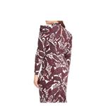 Eloquii Dress Womens Plus 24 Paisley Mock Neck Puff Sleeve Holiday Party Be Rad Photo 1