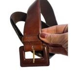 Vintage Brown Top Grain Belt Boho 30 Photo 0