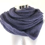 Echo Womens Infinity Scarf Knit Purple 25x32.5 Photo 1