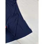 BCBGeneration  Drape Pocket Dress Navy Blue Pleated Cocktail Party Mini Size M Photo 7