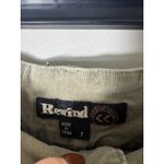 Rewind Vintage Y2K Skater Grunge Corduroy Skirt Size 7 Photo 3