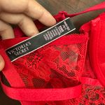 Victoria's Secret Victoria’s Secret Red Lace Bombshell Teddy Lingerie Size Large Photo 6