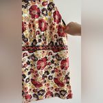 Antonio Melani  Floral Print Halter Neck Top, 100% Silk Blouse, Size Large Photo 6