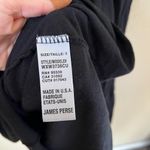 James Perse  black long sleeve cotton v neck Photo 5