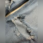 ZARA  Blue Ankle Cropped Distressed Jeans Photo 5