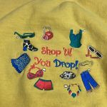 90s Vintage Embroidered Shop still You Drop Sweatshirt Yellow Large Yellow Photo 1