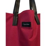 Calvin Klein  Women's Two-Tone Tote Bag pink and‎ gray Spacious Interior Photo 1